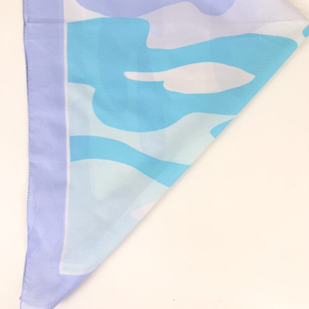 Daniel Hechter Paris Purple and Blue Scarf